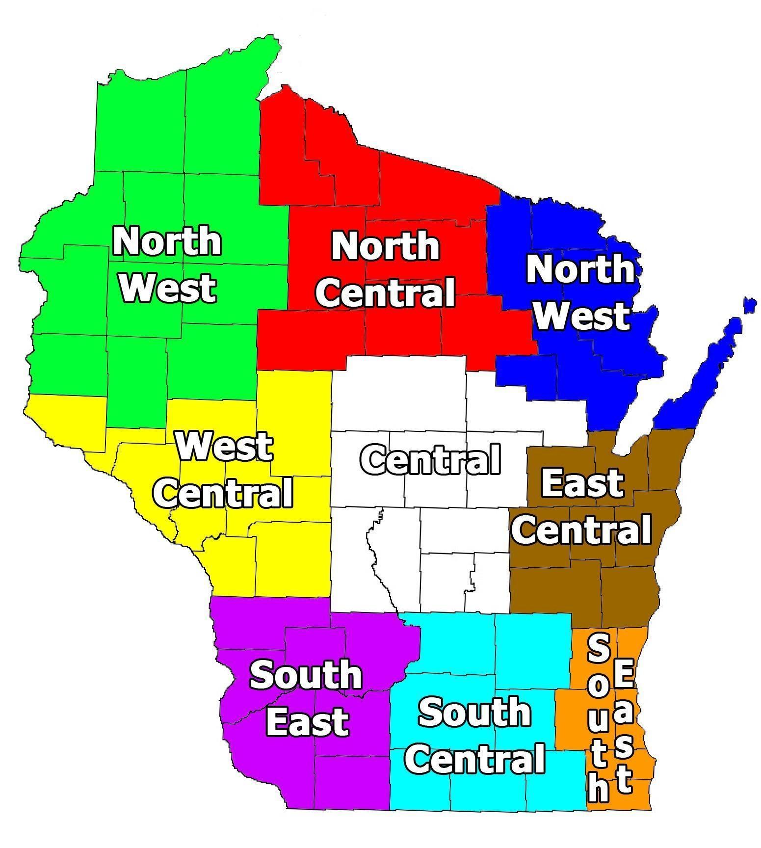 Wisconsin Regions